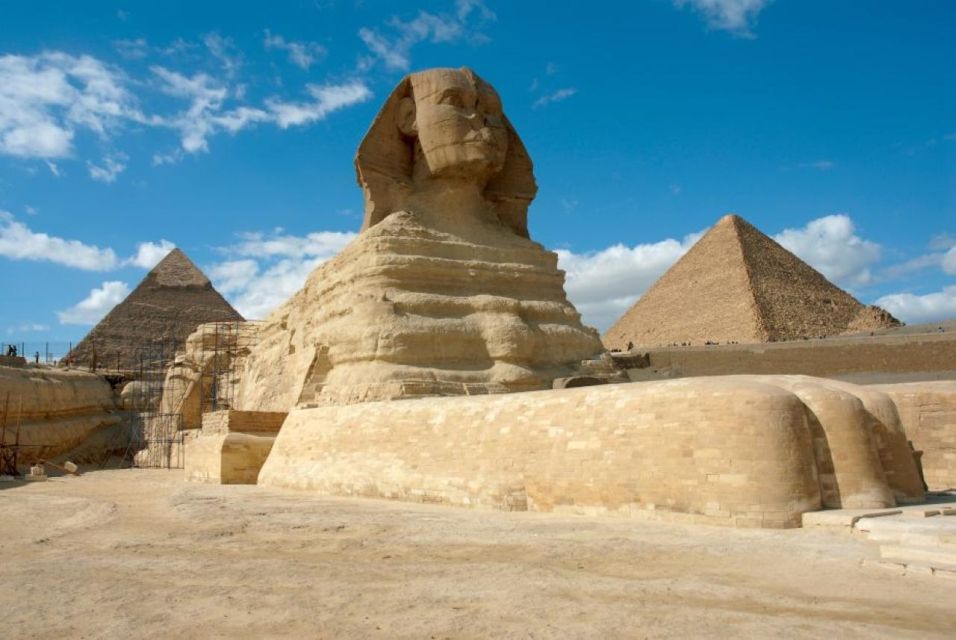 Giza Pyramids, Sphinx and Great Pyramid Inside Entry Ticket - Common questions