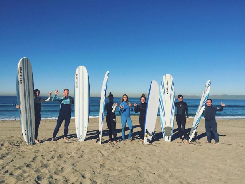 Group Surf Lesson for 5 Persons - Booking Information