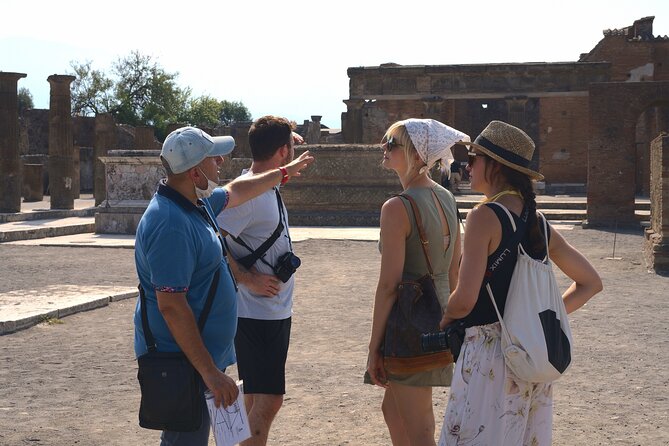 Guided Tour of Pompeii Ruins With Lunch and Wine Tasting - Common questions