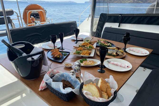 Half Day Premium Catamaran Cruise in Santorini Including Oia - Directions