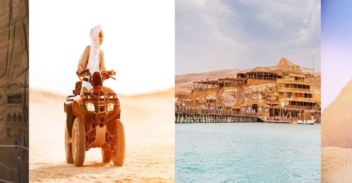 Hurghada: Luxor, Safari, Orange Bay & Cairo With Transfers - Safari in Cairo Exploration