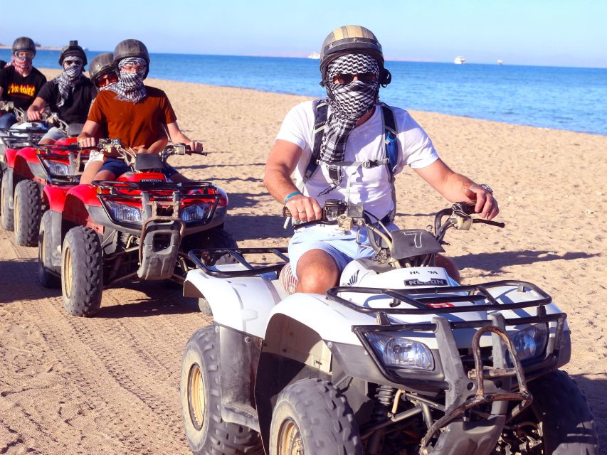 Hurghada: Quad Bike Tour of the Desert and Red Sea - Common questions