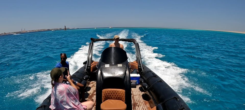 Hurghada: the 7 Wonders Speedboat Tour W/ Snorkeling & Lunch - Island Visits