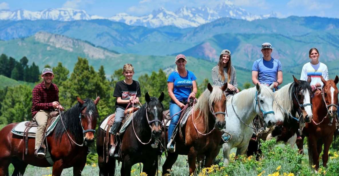 Jackson Hole: Teton View Guided Horseback Ride With Lunch - Safety and Guidelines