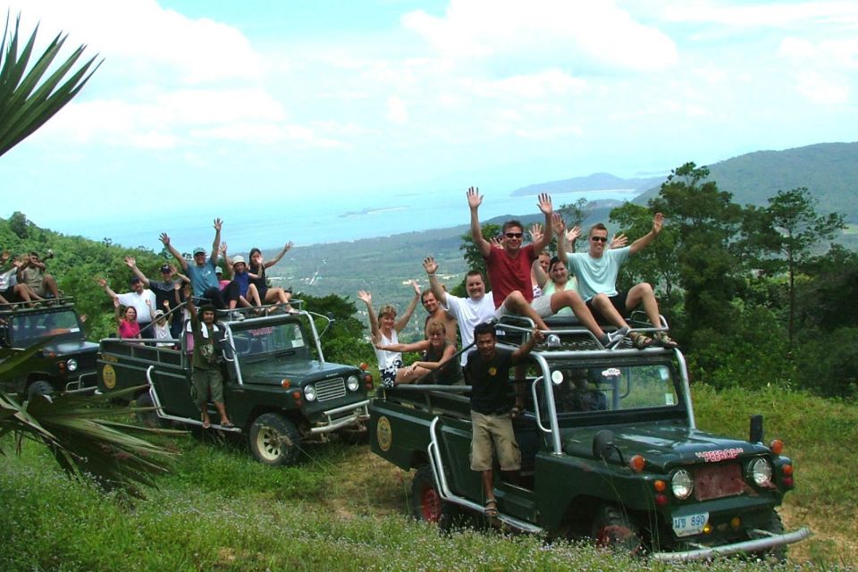 Ko Samui: 4WD Wild Jungle Safari Tour With Lunch - Scenic Views and Lunch