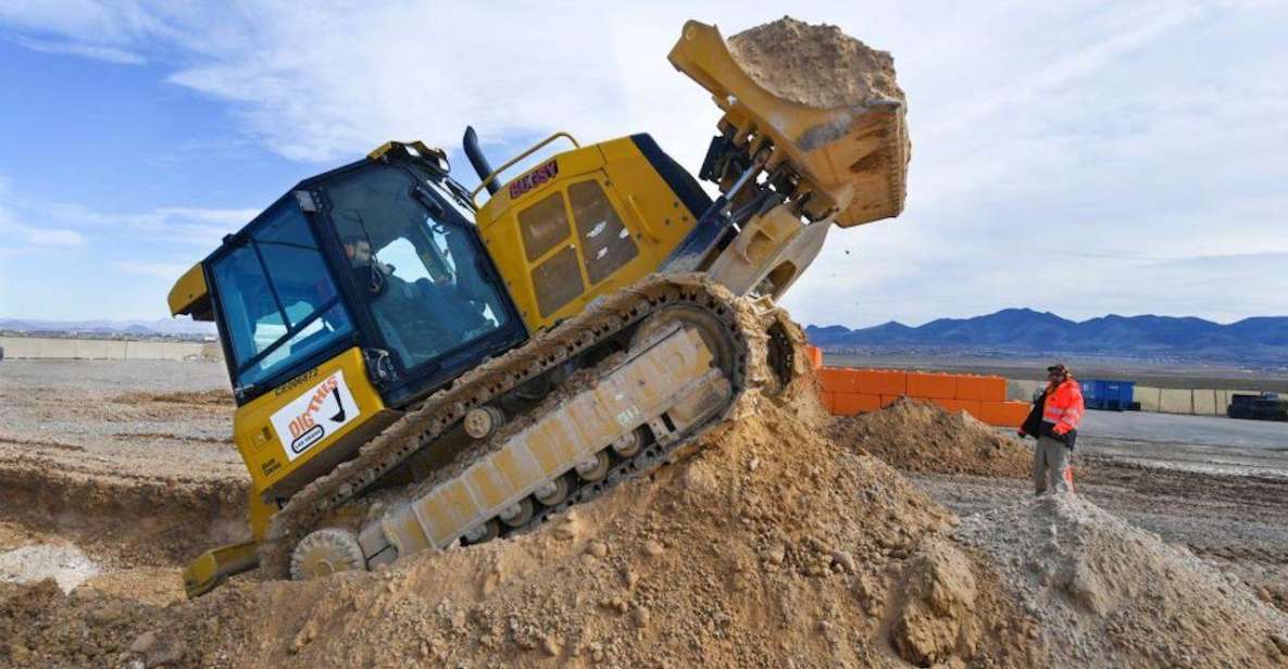Las Vegas: Dig This - Heavy Equipment Playground - Inclusions in the Experience Package