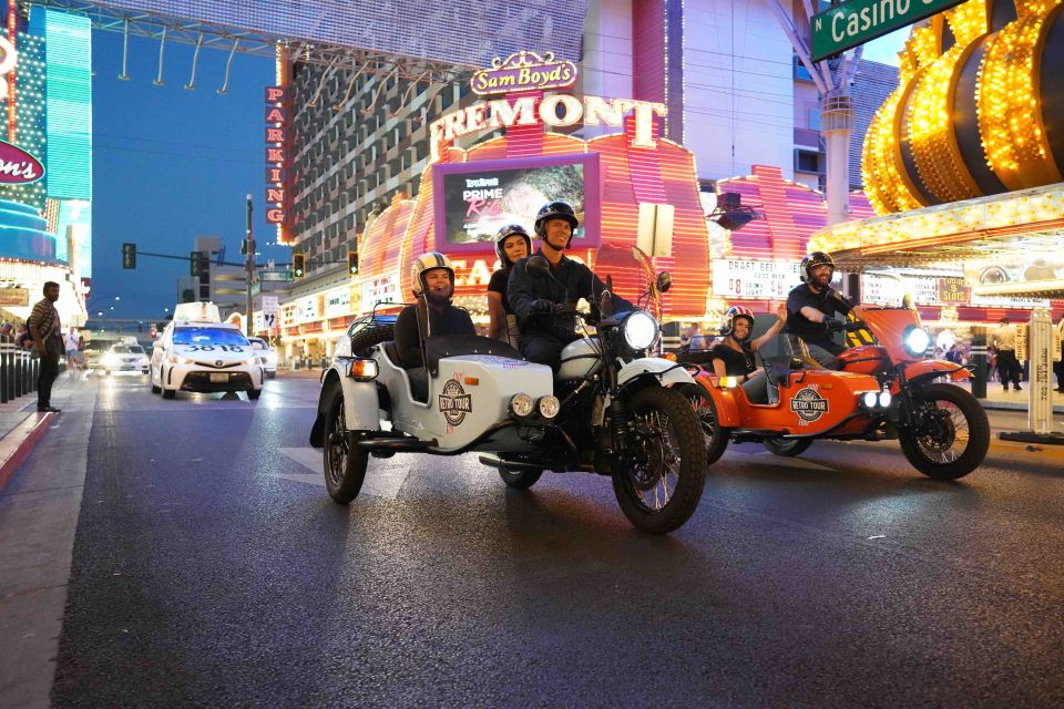 Las Vegas: Glittering Nightlife Evening Sidecar Tour - Last Words