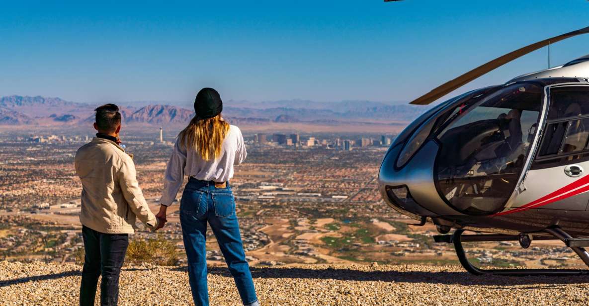Las Vegas: Red Rock Canyon Helicopter Landing Tour - Logistics and Sunset Tour Option