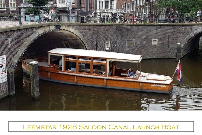 Leemstar Boat Cruise! Near Anne Frank House Departure! Buy Drinks on Board! - Departure Near Anne Frank House