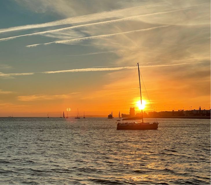Lisbon: Overnight and Sailing Romantic Sunset Experience - Romantic Atmosphere Description