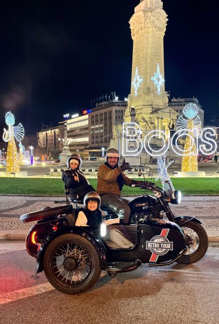 Lisbon : Private Motorcycle Sidecar Tour by Night - Private Motorcycle Sidecar Tour Details