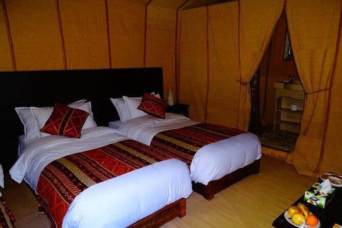 Luxury Camp in Merzouga Desert With Camel Ride, Car 4WD - Near Public Transportation