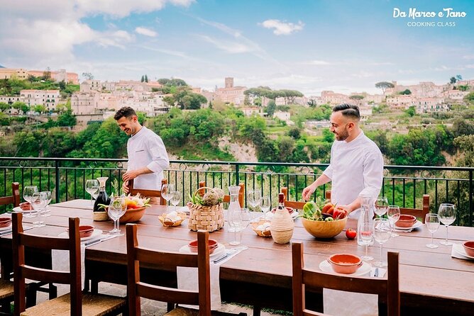 Marco and Tano Cooking Class - Tasting Session