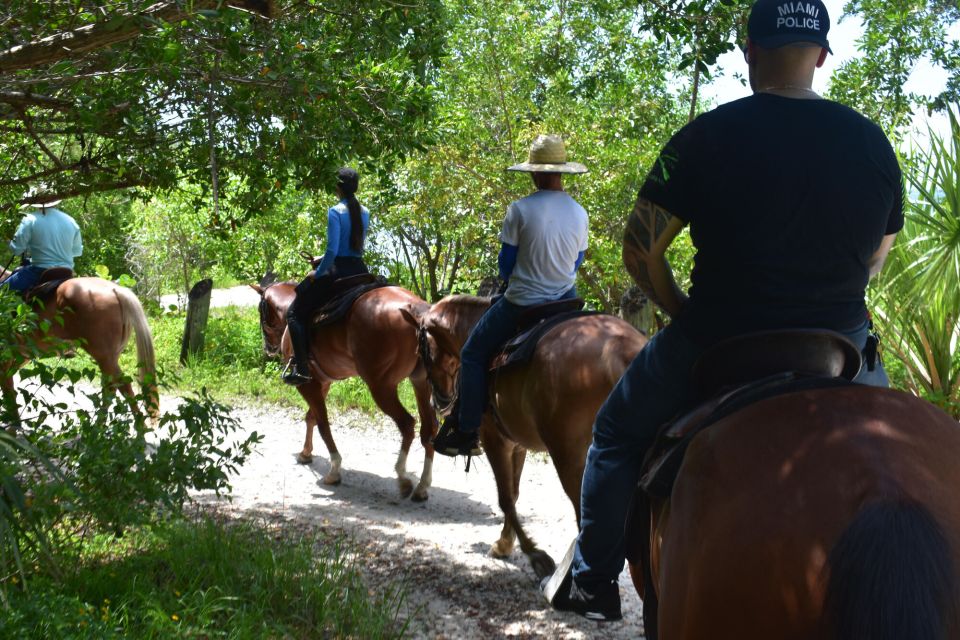 Miami: Beach Horse Ride & Nature Trail - Additional Information