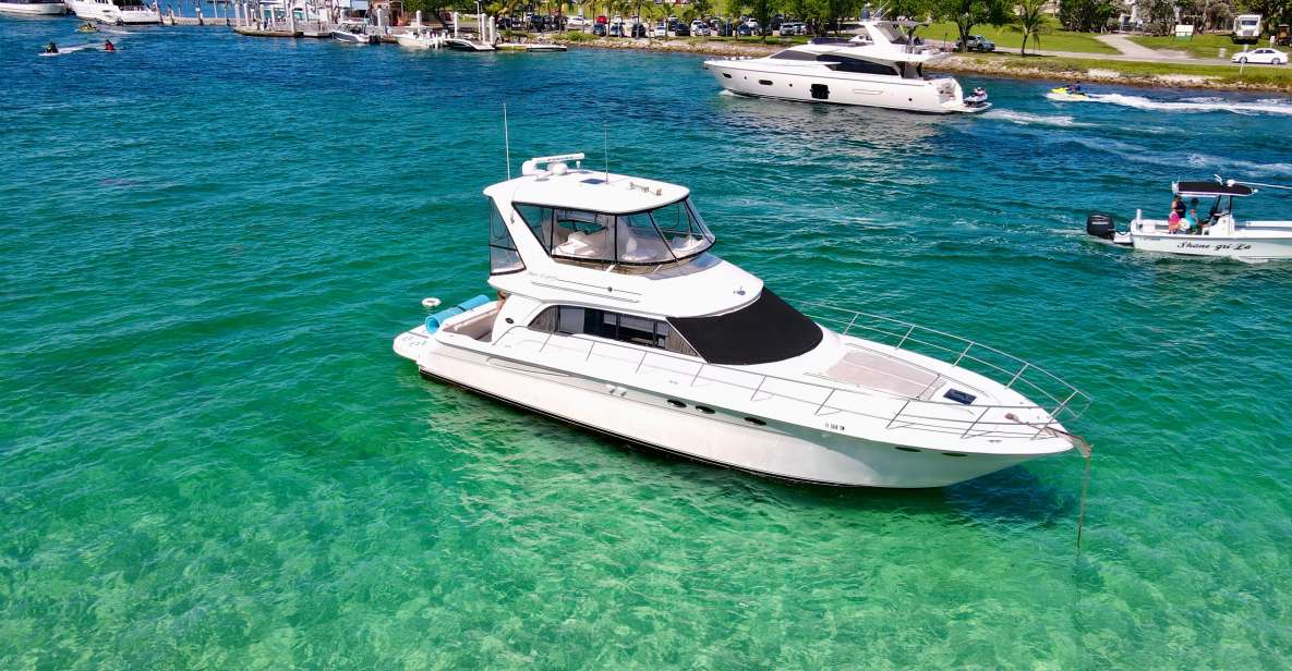 Miami: Private 52ft Luxury Yacht Rental With Captain - Return Information