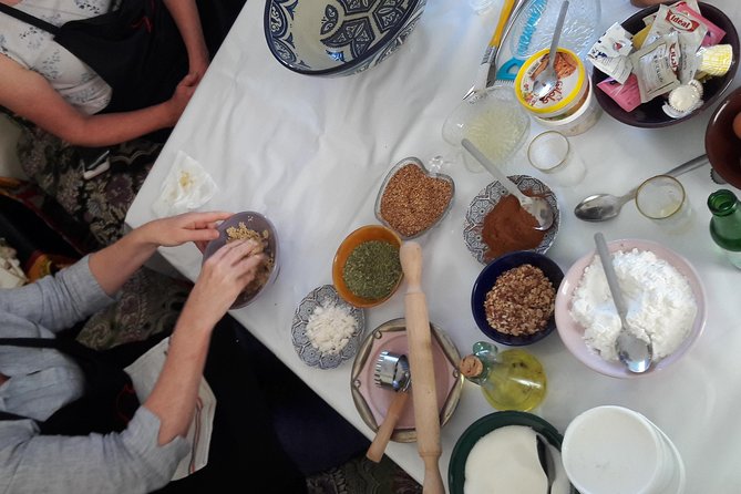 Moroccan Hands on Traditional Pastries & Tea Class in Marrakech - Sample Menu