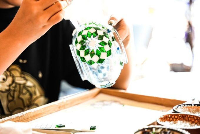 Mosaic Lamp Making Workshop in Tustin - Additional Information