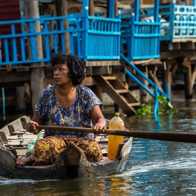 Motorbike Tour in Charity and Floating Village of Siem Reap - Cultural Immersion