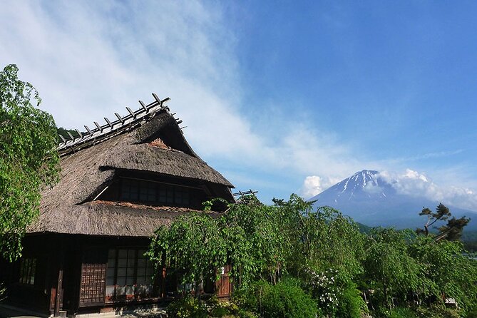 Mt Fuji Japanese Crafts Village and Lakeside Bike Tour - Tour Route and Itinerary
