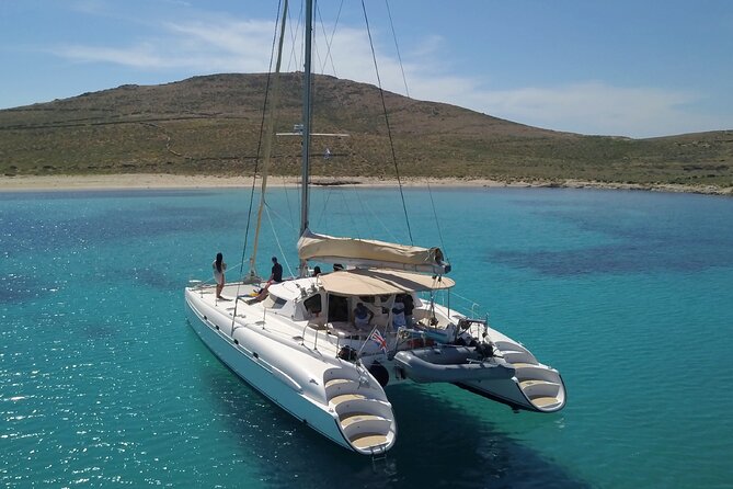 Mykonos Catamaran Daytime or Sunset Tour, 8-course Meal & Drinks - Cancellation Policy Overview