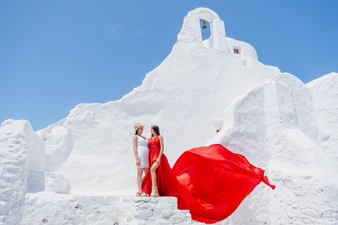 Mykonos Flying Dress Photoshoot - Photo Viewing and Delivery