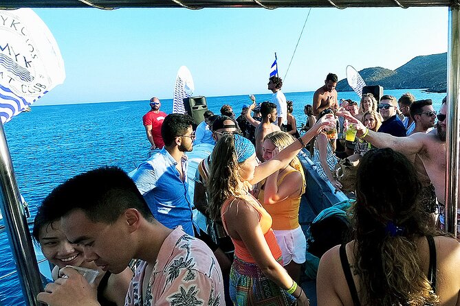 Mykonos Party Boat With DJ, Open Bar, and Swim Break (Mar ) - Additional Information