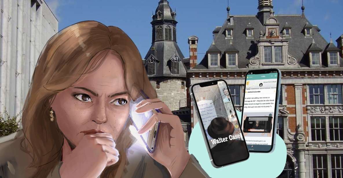 Namur: The Walter Case Outdoor Escape Game via Smartphone - Gameplay Mechanics
