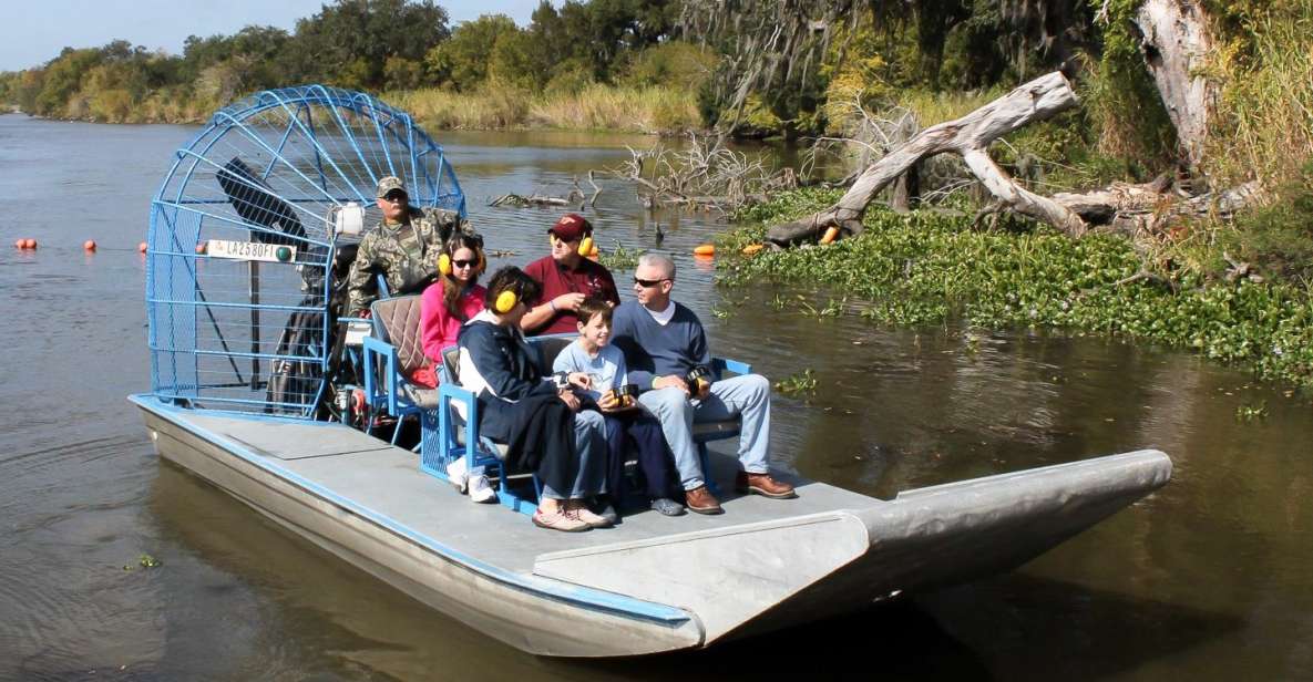 New Orleans: Destrehan Plantation & Airboat Combo Tour - Destrehan Plantation Visit