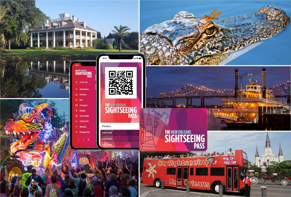New Orleans: Sightseeing Flex Pass for 15 Attractions - Location Specifics