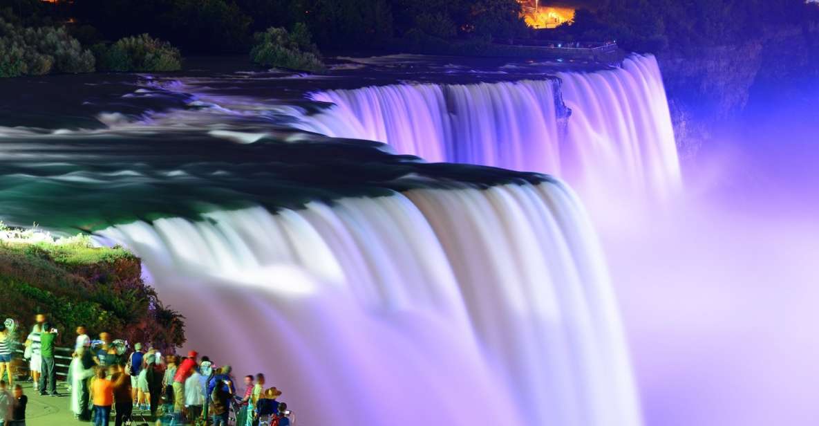 Niagara Falls, USA: Day & Night Small Group Tour With Dinner - Illumination Lights Viewing