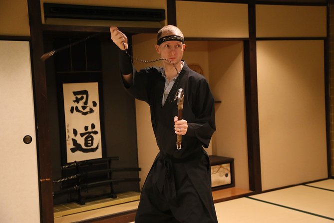 Ninja Hands-on 2-hour Lesson in English at Kyoto - Elementary Level - Viator Support Details