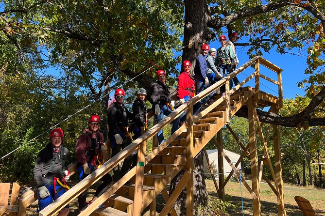 Osage 8 Zipline Canopy Tour - Group Size Limit