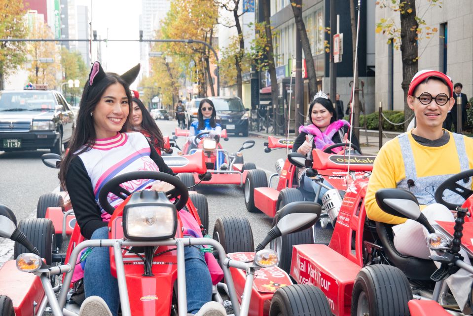 Osaka: Street Kart Experience on Public Roads - Directions for Street Kart Adventure