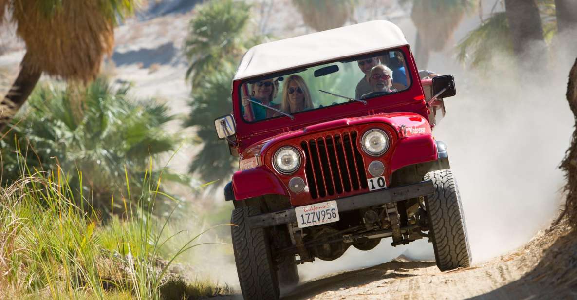 Palm Springs: San Andreas Fault Open-Air Jeep Tour - Location and Booking