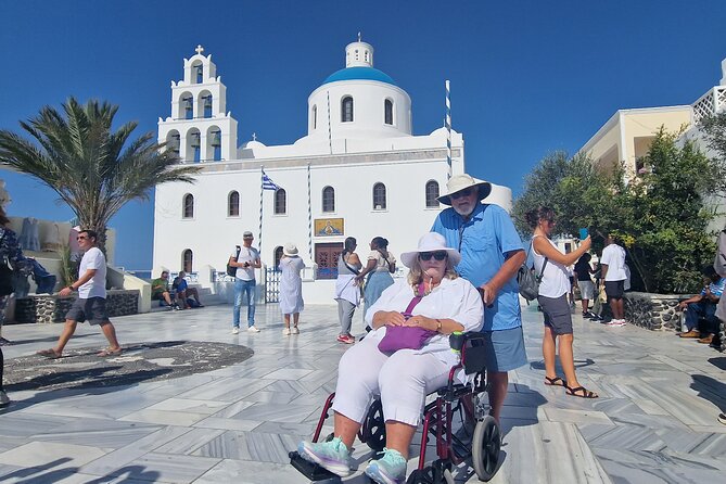 Panoramic Views Santorini Private Tour for Travelers With Limited Mobility - Booking Process
