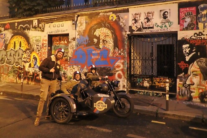 Paris Romantic & Private Tour By Night on a Sidecar Ural - Booking Details