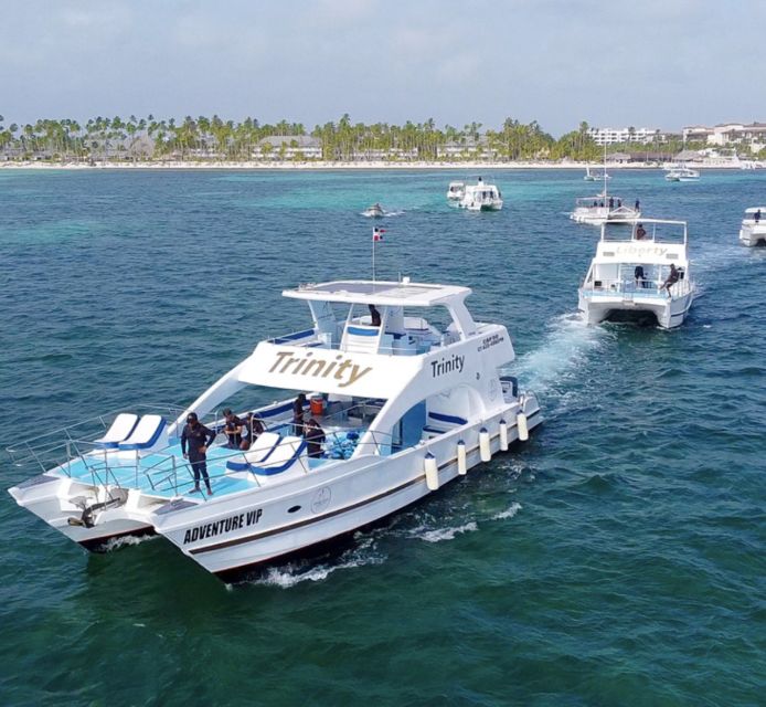 Party Boat Catamaran Trinity Snorkeling Private Beach - Party Boat Entertainment Revelations