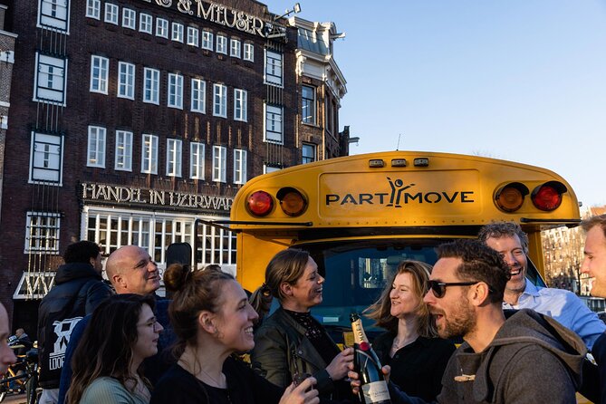 Partybus Amsterdam for 15 Persons (1 Hour Drive) - Booking Process and Availability