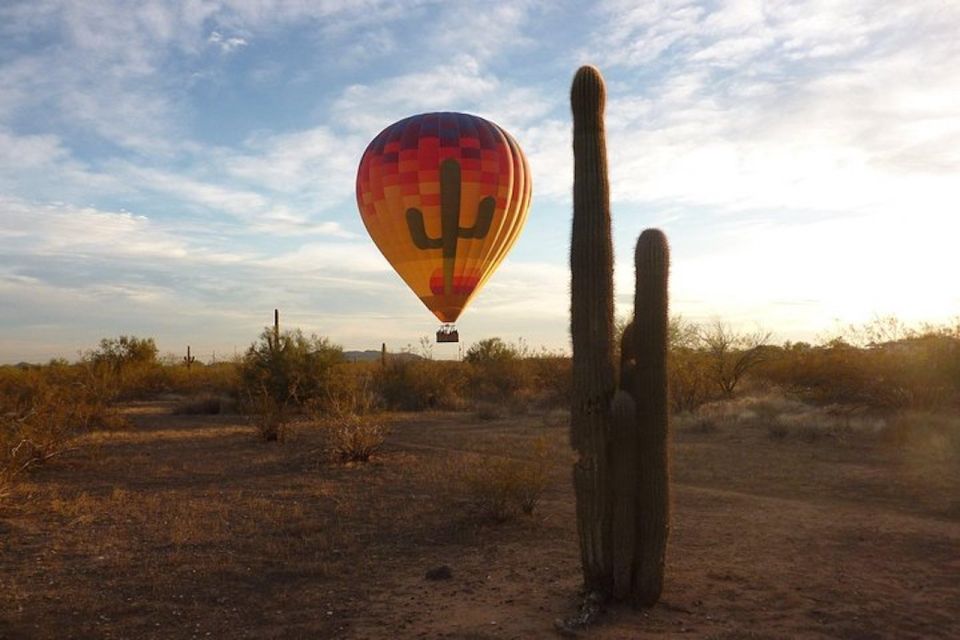 Phoenix: Hot Air Balloon Ride With Champagne and Catering - Directions for Participation