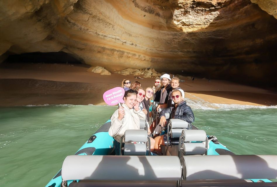 Portimão: Benagil Caves and Praia De Marinha Boat Tour - Boat Tour Features