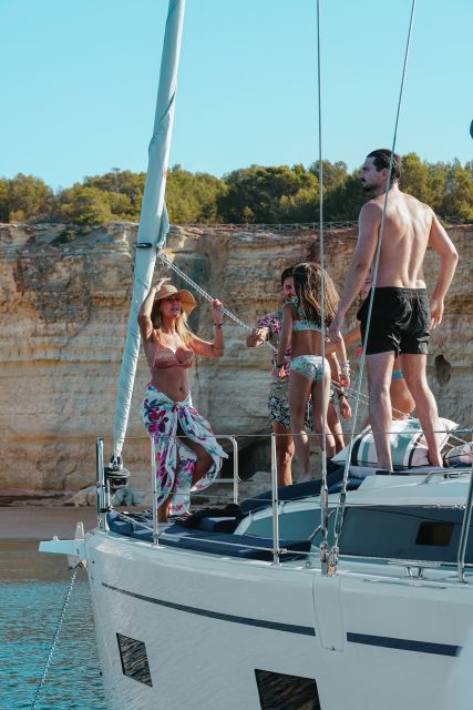 Portimao: Sunset Luxury Sail-Yacht Cruise - Top Attraction in Benagil