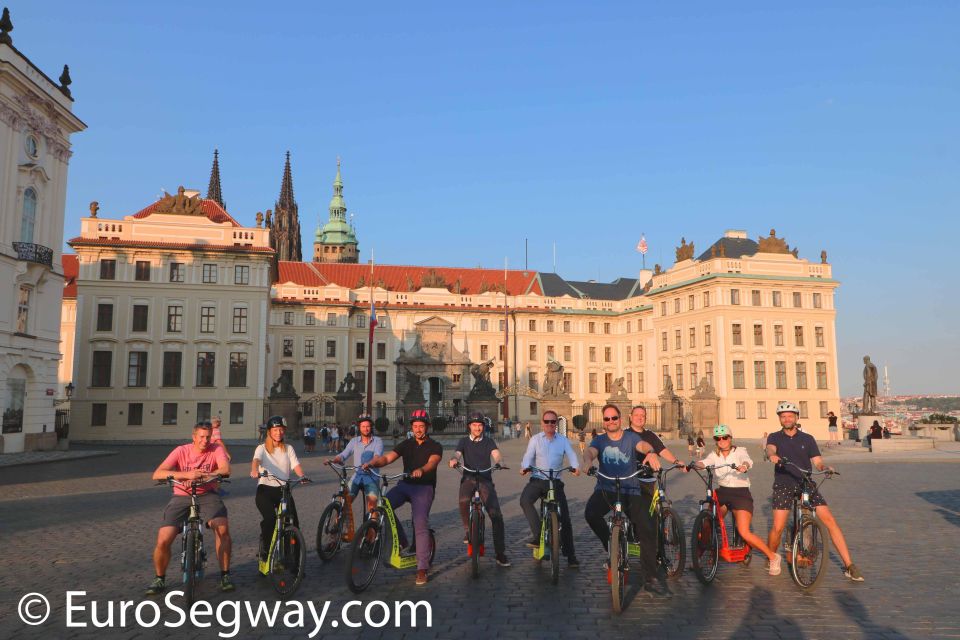 Prague: 2-Hour Private Tour by Electric Scooter Hugo-Bike - Safety and Regulations