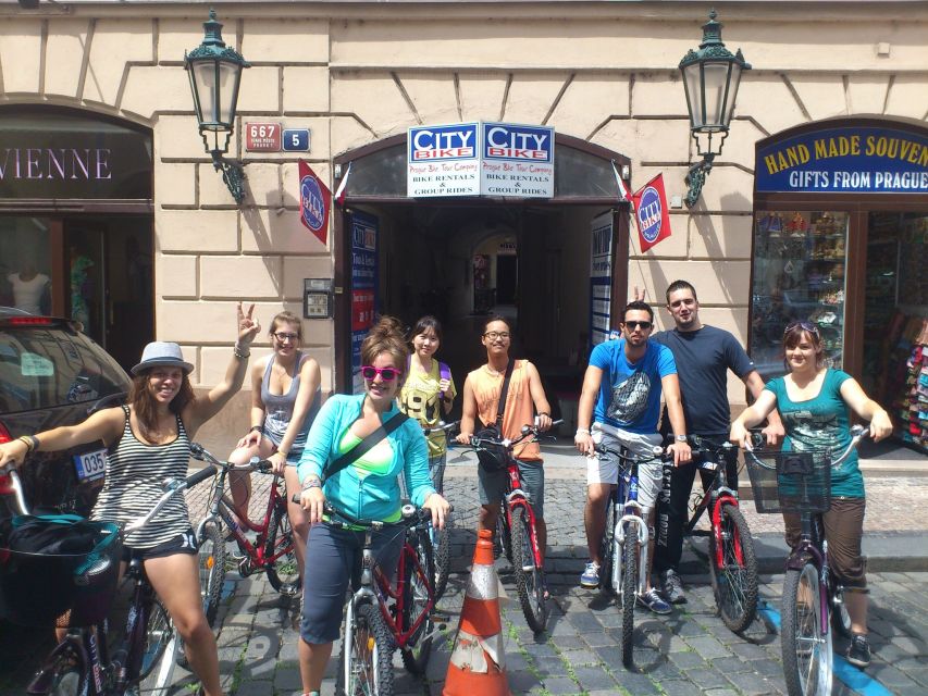 Prague: 2 Hours Guided City Bike Tour - Additional Information