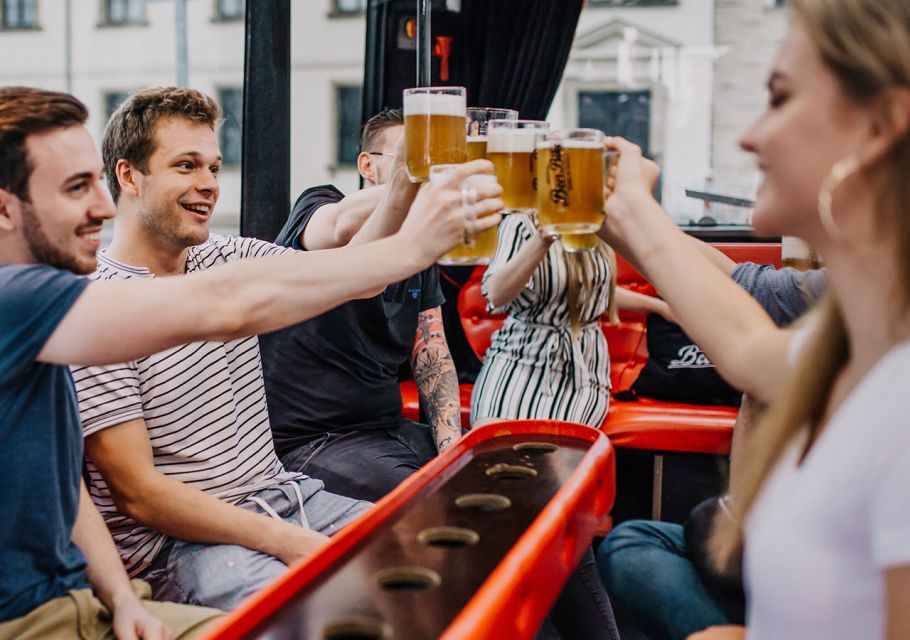 Prague: Airport Transfer Beer Party Bus With Unlimited Beer - Payment and Reservation Process