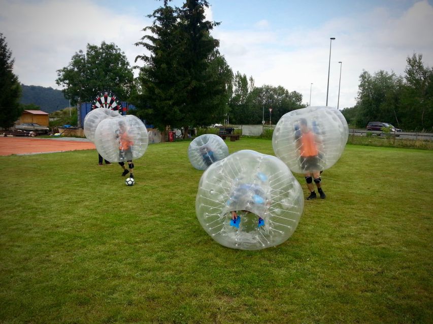 Prague: Bubble Football and Archery Combo Experience - Additional Information