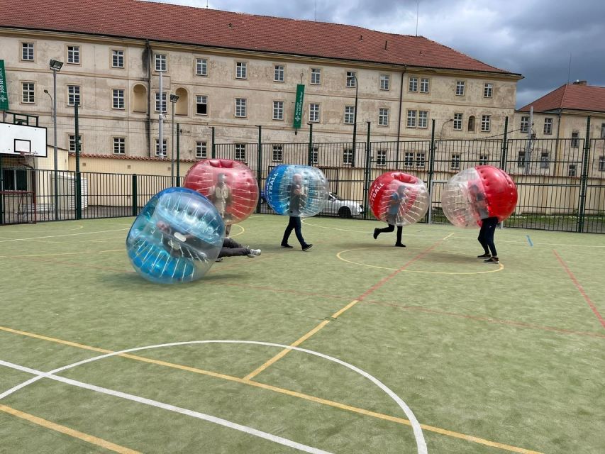 Prague: Bubbles Football in City Centre of Prague - Important Information
