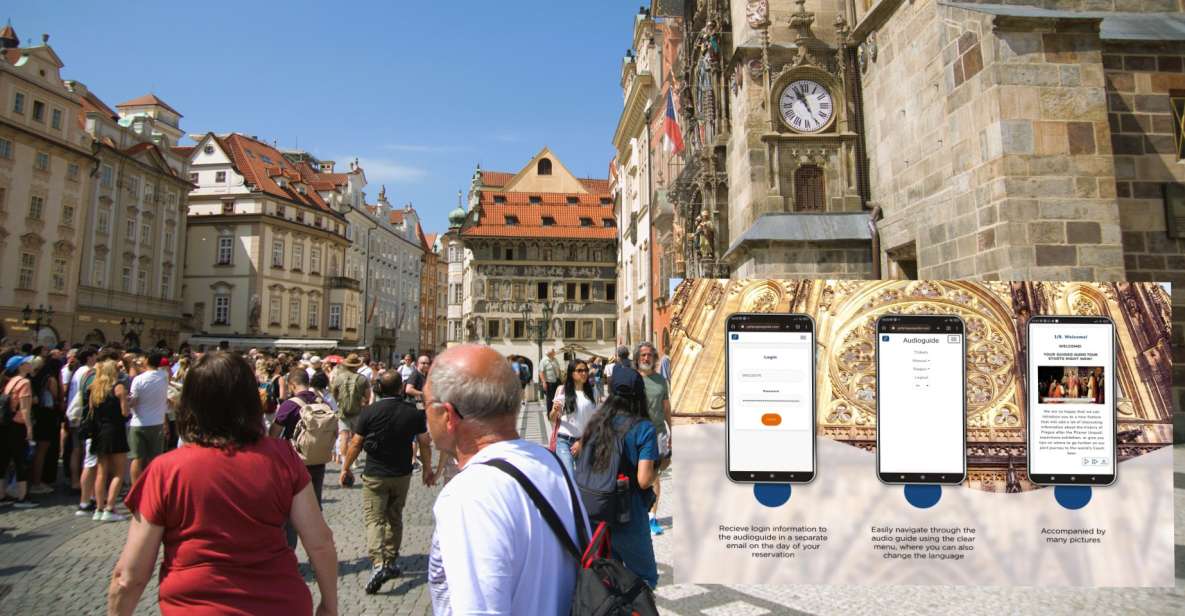 Prague: Charles Bridge Audio Guide With Tower Entry Ticket - Important Information and Services Provided
