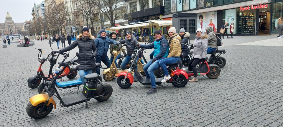 Prague on Wheels: Private, Live-Guided Tours on Escooters - Inclusions