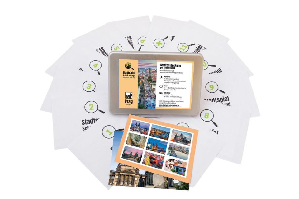 Prague: Scavenger Hunt Self-Guided Tour - Logistics: What to Bring and Shipping