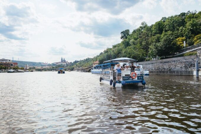 Prague: Swimming Beer Bike on A Cycle Boat - Location Specifics